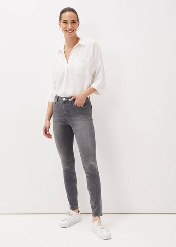 Phase Eight Aida Skinny Jeans Grey Canada | UWMHCE-705